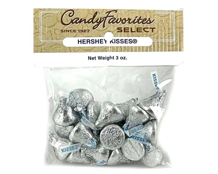 HERSHEY'S KISSES Holiday Milk Chocolate Candy, 17 oz bag