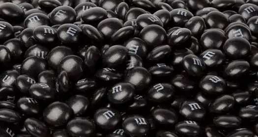 1,000 Pcs Black M&m's Candy Milk Chocolate (2lb, Approx. 1,000 Pcs