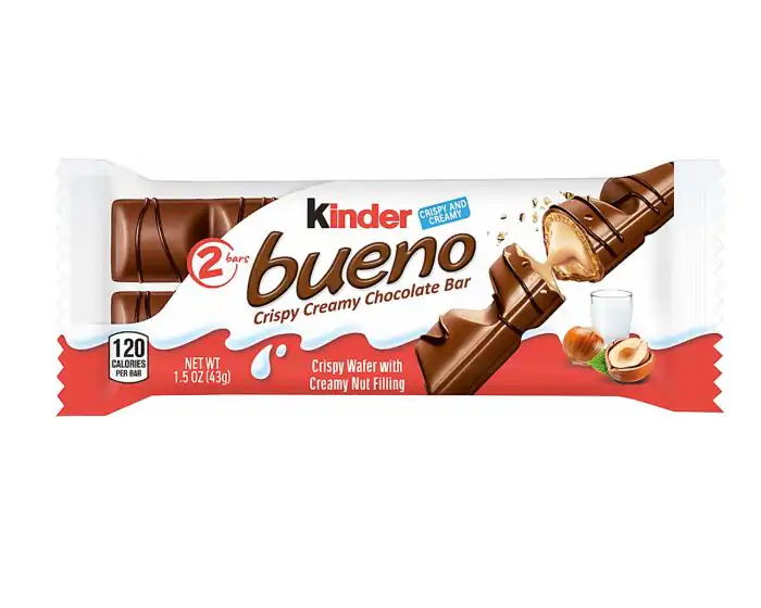 Ferrero Kinder Bueno 1.5 oz. Candy Bars - 20 / Box - Candy Favorites