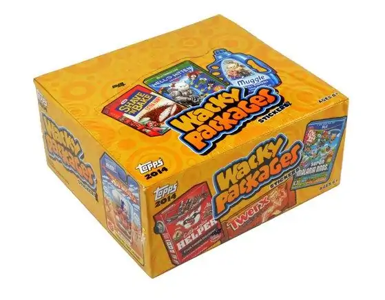2014 TOPPS WACKY PACKAGES STICKERS RETAIL BOX 