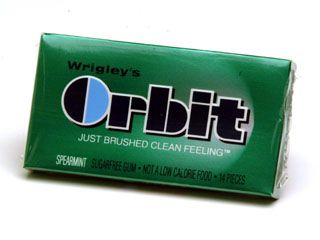 Orbit Spearmint Gum - 12 / Box
