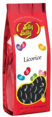 Jelly Belly Black Licorice 7.5 oz. Bag - 6 / Case