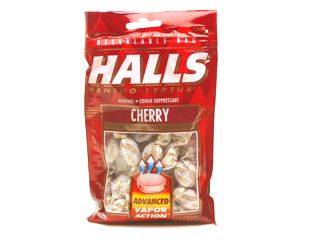Halls Cherry Cough Drop Bags - 12 / Box
