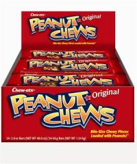 Original Dark Chocolate Peanut Chews Chews - 24 / Box