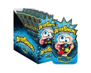 After Shocks Blue Raspberry Popping Candy - 24 / Box