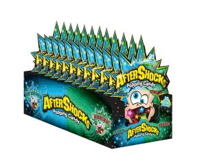 AfterShocks Blue Raspberry  and Watermelon 1.06 oz. Popping Candy  - 16 / Box