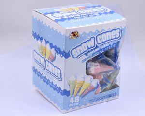 Albert's Snow Cones 6.77 oz Mallow Cones - 48 / Box