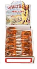 Amber InsectNside Toffee Lollipop - 36 / Box