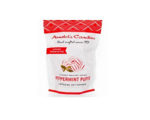 Arnold's Candies Peppermint Puffs 6 oz. Bag -6 / Case