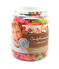 Assorted Tootsie Rolls Candy Jar - 1 Unit