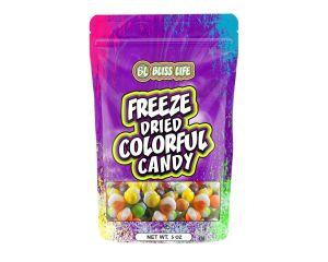 Bliss Life Freeze Dried Colorful Candy 3oz Bags - 5 / Box