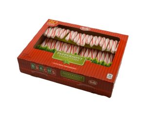 Brach's Medium Size Wrapped Peppermint Candy Canes - 20 / Box