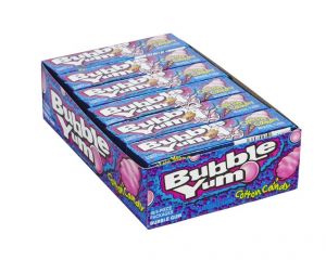 Bubble Yum Cotton Candy - 18 / Box