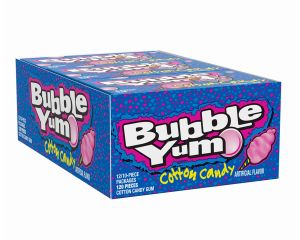 Bubble Yum Cotton Candy Big Pack | 10 Packs - 12 / Box
