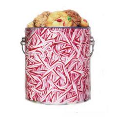 Candy Cane Cookie Container - 1 Unit