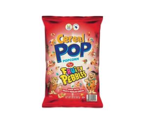Post Cereal Pop Fruity Pebbles Popcorn 20 oz. Bag - 1 Unit