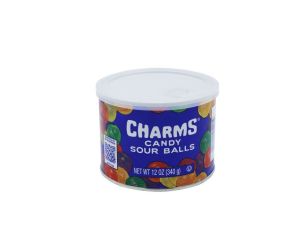 Charms Sour Balls Retro Tin - 6 / Case