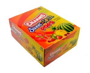Charms Sweet and Sour Pops - 48 / Box