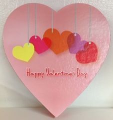 Assorted Handmade Chocolates Cheery Valentine Heart - 8 Ounce Box