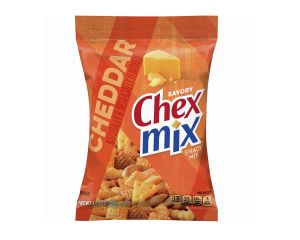 Chex Mix Cheddar Snack Mix 3.75 oz. Bags - 8 / Box