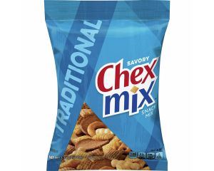 Savory Chex Mix Traditional Snack Mix 3.75 oz. Bags - 8 / Box