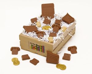 Chocolate Financial Planning Gift Crate - 1 Unit