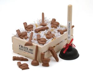 Chocolate Hardware Crate - 1 Unit
