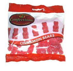 Jelly Belly Unbearably Hot Cinnamon Bears 3 oz. Bags - 12 / Case