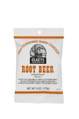 Claeys Root Beer Old Fashioned Hard Candy 6 oz. Bags - 6 / Bags