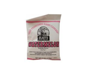 Claeys Watermelon Old Fashioned Hard Candy 6 oz. Bags - 6 / Box