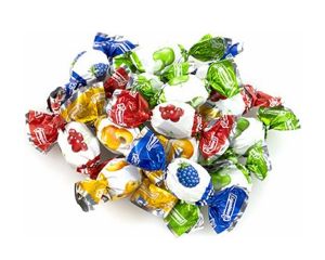  Colombina Wrapped Mini Fruit Filled Hard Candies - 2.2 lbs.