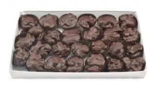 Assorted Dark Chocolate Nut Clusters -1 Pound Box