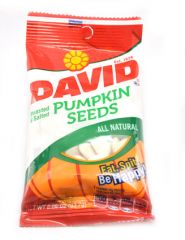 David's Pumpkin Seeds Bags - 12 / Box