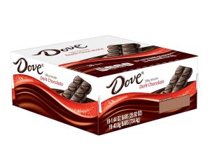 Dove Dark Chocolate Bar- 18 / Box
