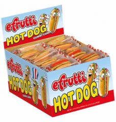 Efrutti Hot Dog Gummi Candy - 60 / Box