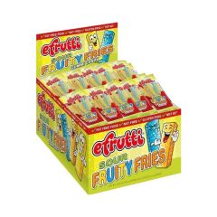 Efrutti Sour Fruity Fries .48 oz. Gummi Candy - 48 / Box