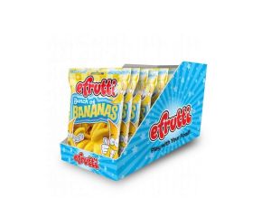 Efrutti Bunch of Bananas Gummi Candy 3.5 oz. Bags - 12 / Case 