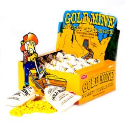 Gold Mine Nugget Bubble Gum - 24 / Box
