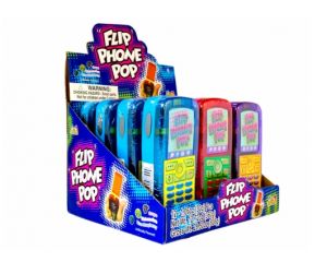 Kidsmania Flip Phone 1.06 oz. Pops - 12 / Box