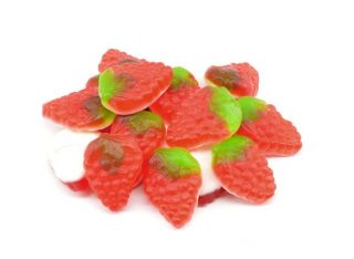 Gummi Strawberry and Cream Candy - 5 lb.