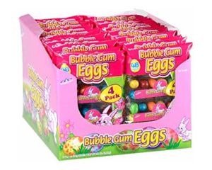 Bubble Gum Easter Egg Four Pack - 24 / Box