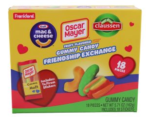 Kraft Assorted Friendship Exchange Gummies Box - 18 / Box