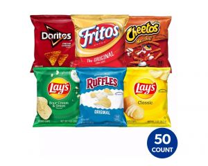 Frito Lay Variety Pack Snack Assortment – 50 / Case