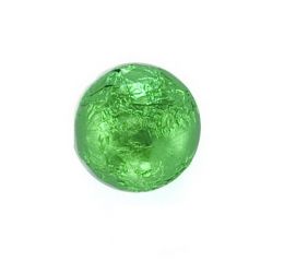 Foil Wrapped Green Chocolate Marbles - 2 lb.
