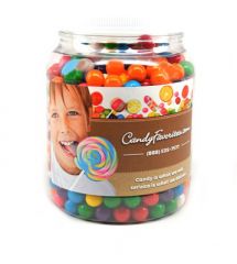 Bubble Gum Balls Candy Jar - 1 Unit