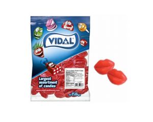 Valentine "Smoochers" Gummi Lips | Vidal - 2.2 lb.