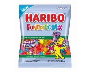 Haribo "Sweet & Playful" Funtastic Mix Gummi Candy 5 oz. Bags - 12 / Box