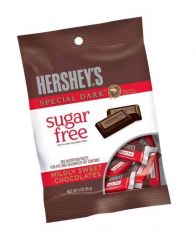 Hershey's Dark Chocolate Mini Bars Sugar Free - 12 / Box
