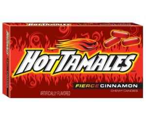 Hot Tamales 5 oz. Theater Box - 12 / Case