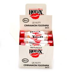 Hot Lix Cinnamon Toothpicks - 20 / Box